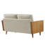 Kellan Performance Velvet Sofa In Walnut Alabaster-105770600-105770607-105770604