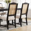 Chaises de salle à manger en rotin Evgenia-361783047