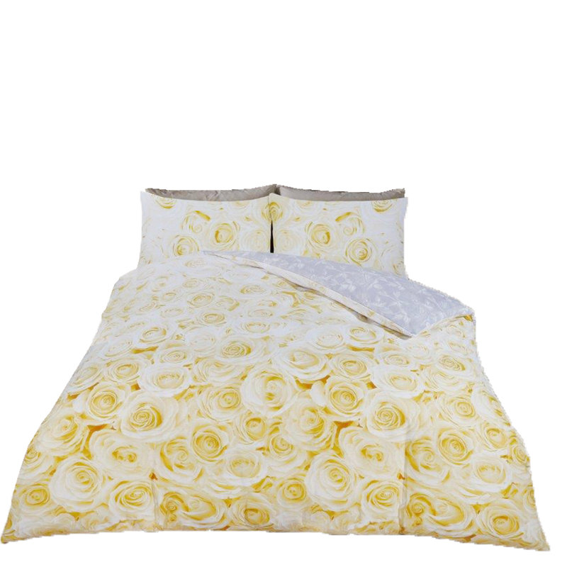 Blossom Duvet Cover Set with Pillowcases, Polycotton, High-Quality Lightweight Bedding, Single Double King & Superking