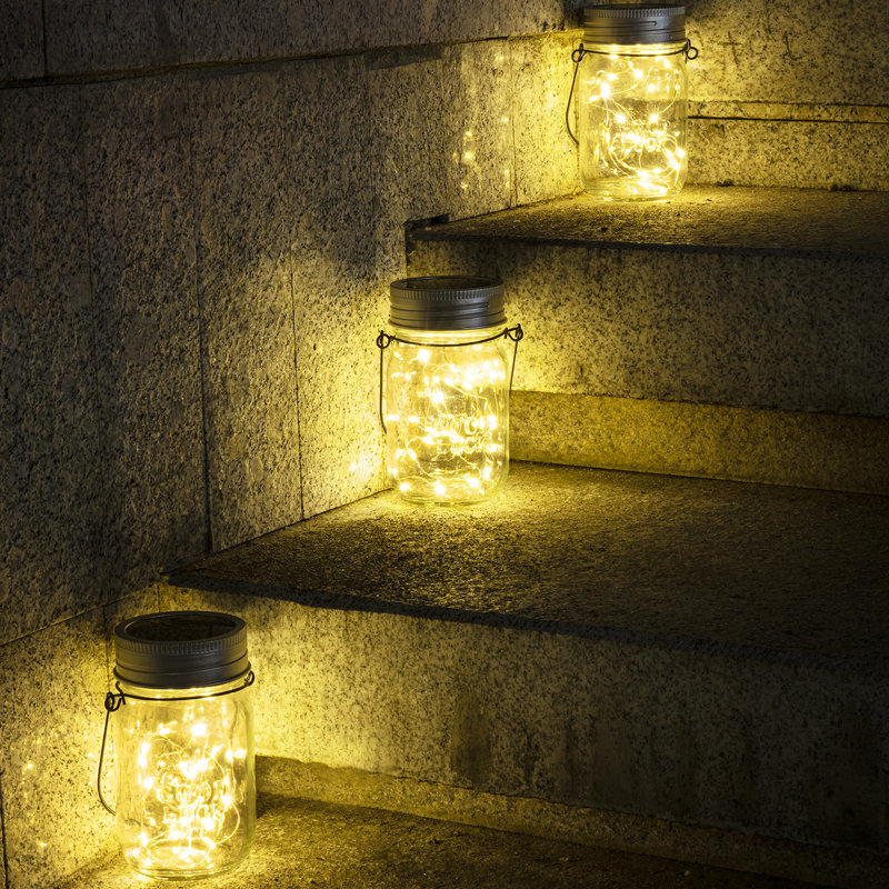 5.3'' Solar Powered Integrated LED Outdoor Lantern