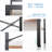 Industrial 3-Tier Bookshelf - Freestanding Metal Display Rack for Home/Office-1980252468