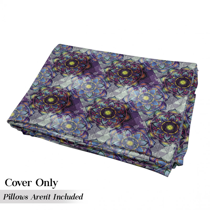 Housse de coussin extérieure psychédélique, H 2 po x l 27 po x P 88 po