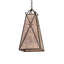 12" Square North Star Pendant