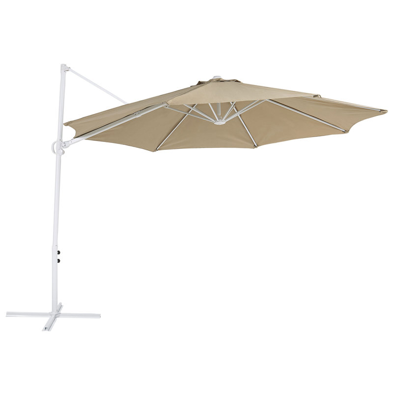 Alibek 295cm Cantilever Parasol, Dark Grey
