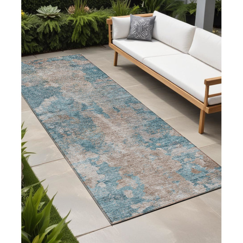 Tapis de couloir d'extérieur 8 po