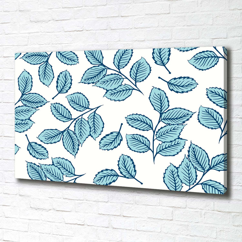 Leaves - Wrapped Canvas Print