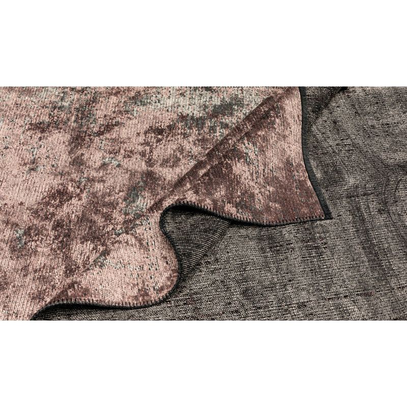 Tapis lilas / gris argenté, Rectangle 7 pi 10 po x 9 pi 10 po