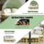 Lawn Conversation Set,Patio Furniture Set, Round Outdoor Daybed