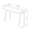 Luton Modern Desk Minimal & Contemporary Home Office Desk with Solid Wood Legs-94718942