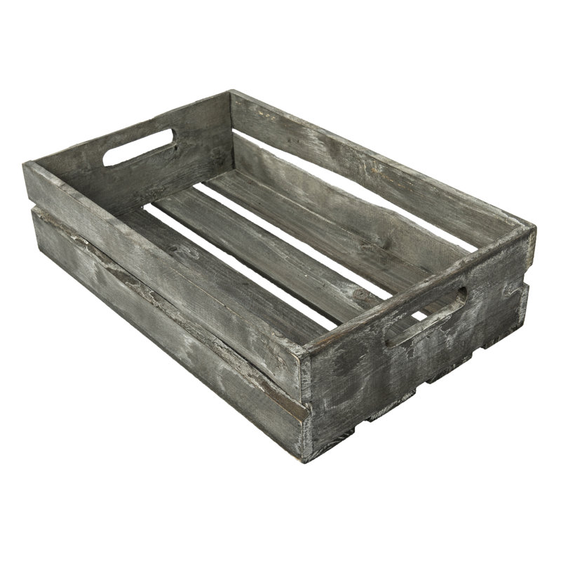 Solid Wood 3 Piece Decorative Bin Set