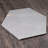 Elegance Hexagon 7.7 in. x 8.9 in. Matte Porcelain Marble look Floor and Wall Tile-56390487