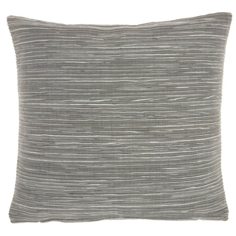 Housse de coussin carré et insert, Gris