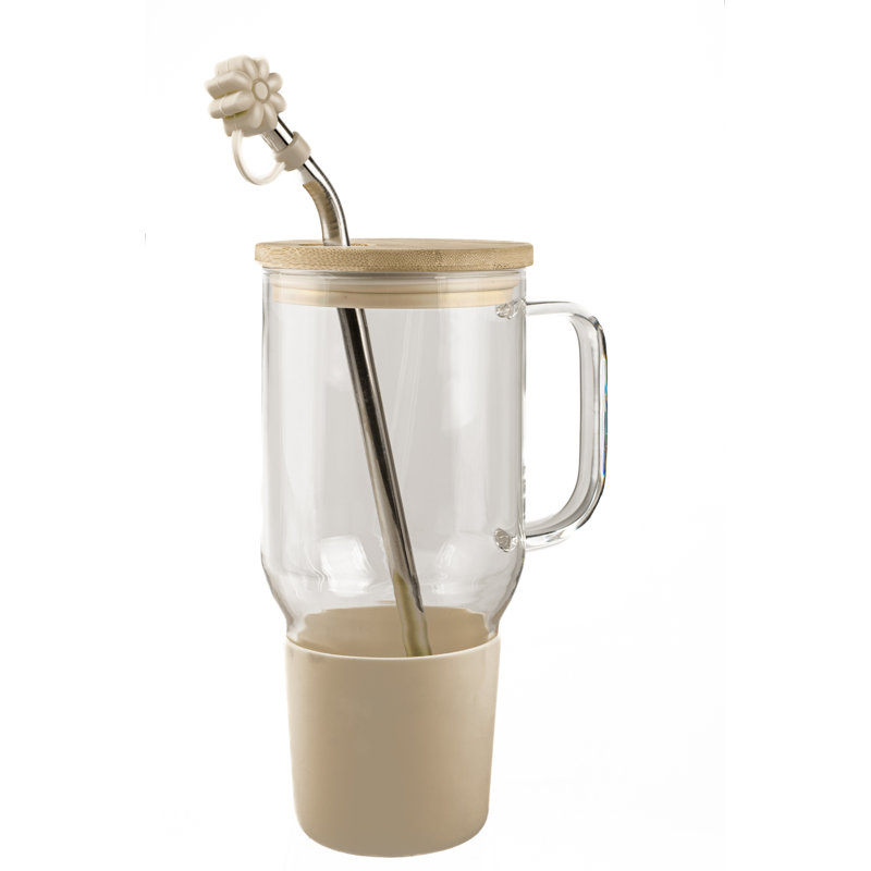 10 bouteilles d'hydratation Stria, Beige