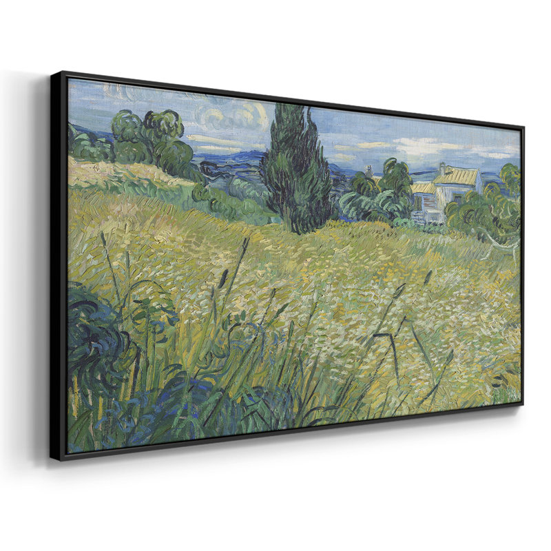 Paysage, série DCC-XXXV, toile tendue avec châssis, prête à être accrochée, H 21 po x l 41 po