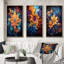 «Spiral Kaleidoscope», 3 pièces sur toile-1155924496-1155924497