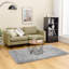 Solid Colour Shag 120cm X 180cm Area Rug