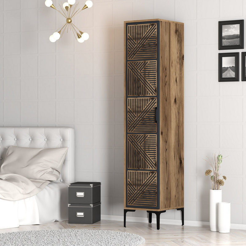 Armoire Ayreanna, Anthracite noyer