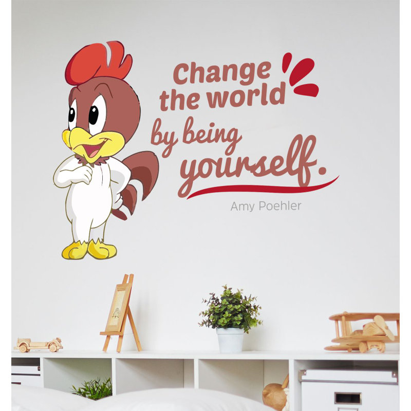 Text & Numbers Wall Decal, 35" H x 40" W