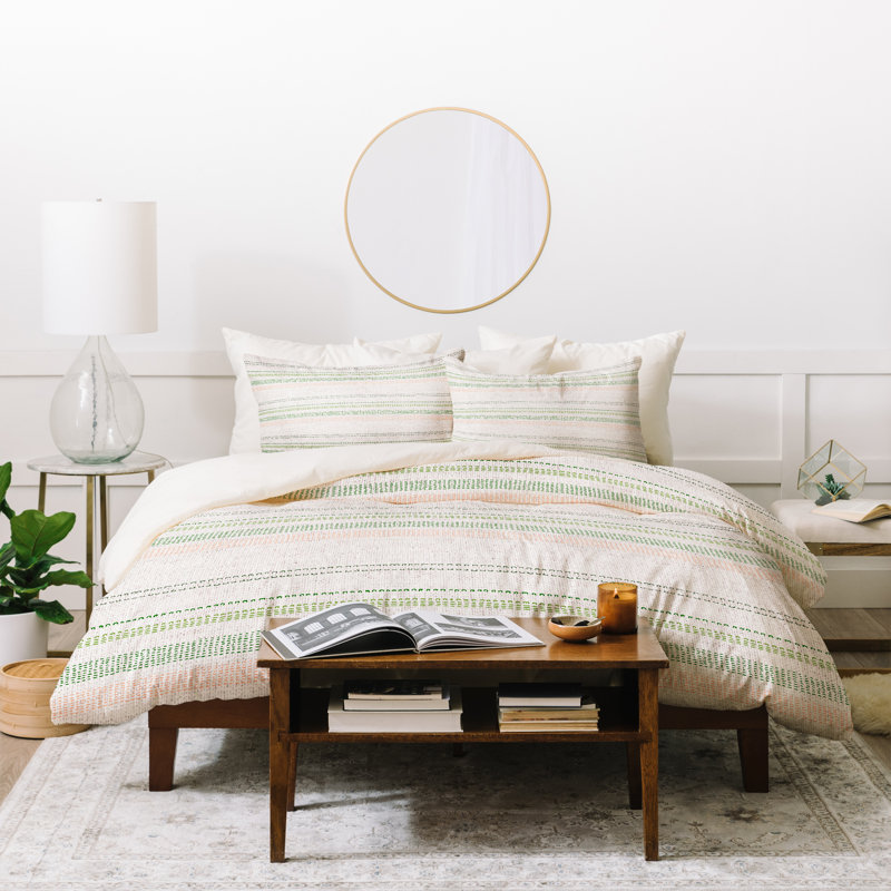 Ensemble de housse de couette Holli Zollinger, Housse de couette simple / simple TG et 1 taie dé