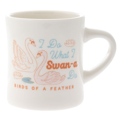 DINER MUG  SWAN
