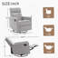 Fauteuil inclinable et pivotant Modern