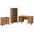 Magomed 4 Piece Computer Desk Office Set-937115998