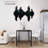 "You can do this" - Modern Interpretation of Soundwaves in Wooden Art