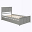 Lit plateforme avec lit gigogne simple-975025690