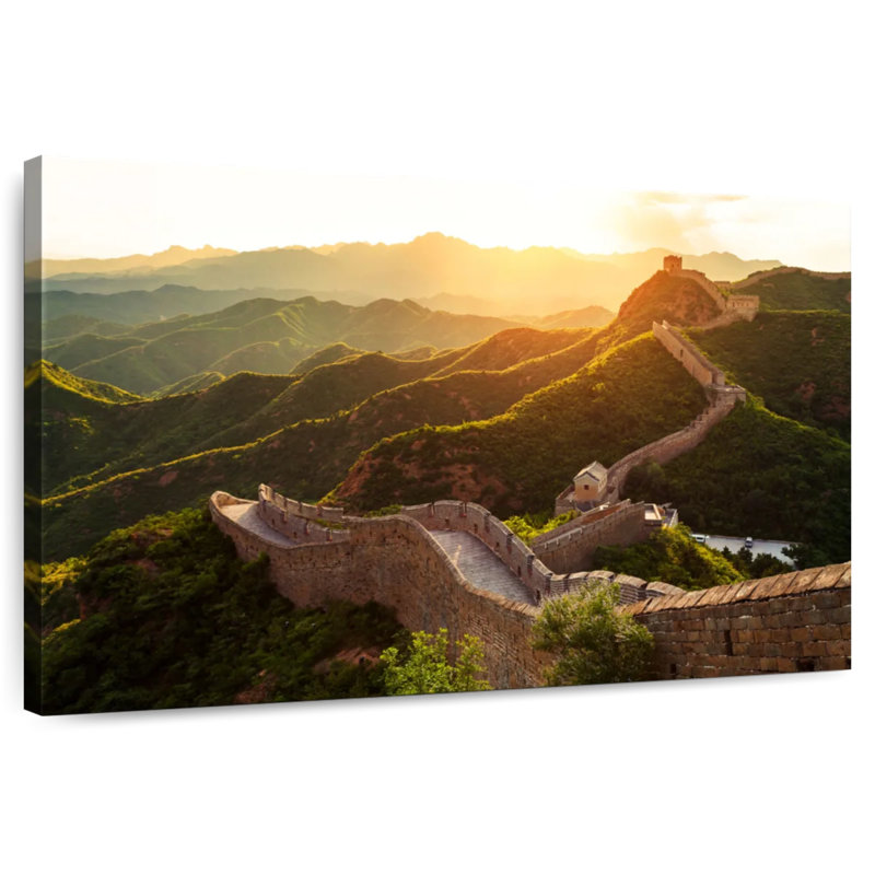 Nicci, grande muraille de Chine, H 8 po x l 12 po
