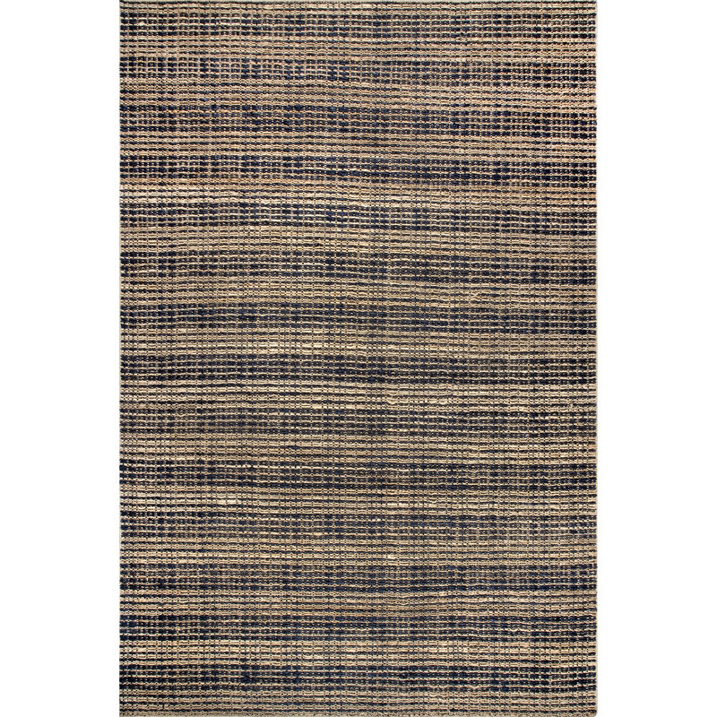 Letwan Hand Hooked Geometric Indoor Rug, Rectangle 3' x 5'
