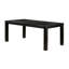 Ensemble de table rectangulaire multifonctionnel et 4 chaises rembourrées