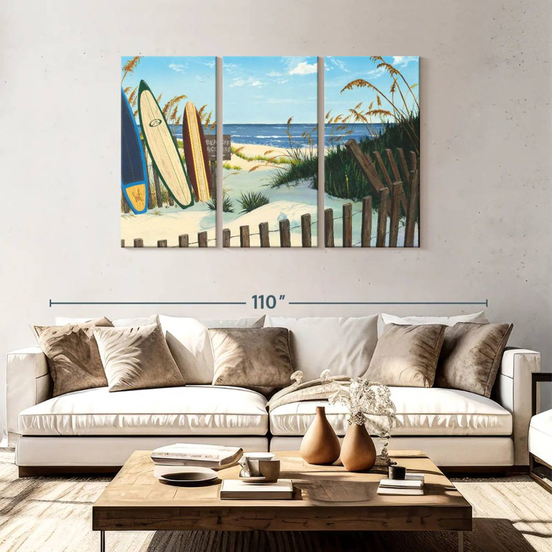 Gillard Beach Access, 48" H x 74" W
