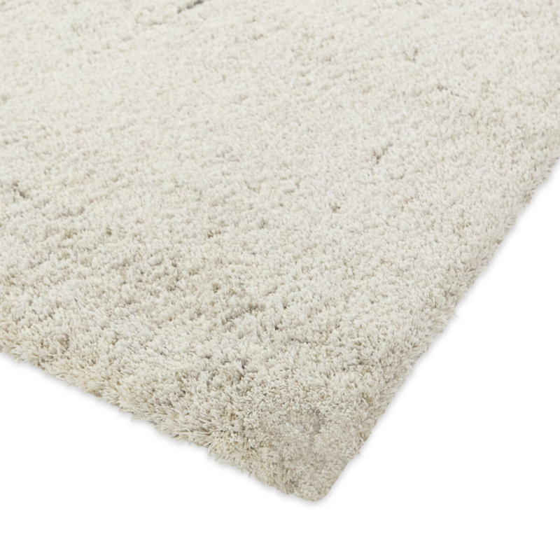 Kupang Cream Modern Abstract Area Rug, Rectangle 5'3" x 7'