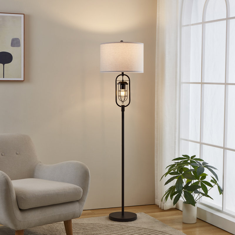 Ventana 62.5'' Bronzed Traditional Floor Lamp