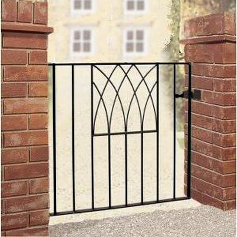 Guero Modern Metal Garden Gate 81cm High, 84cm W X 81cm H