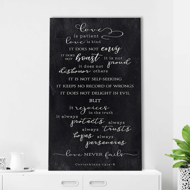 «Love Is» par Natalie Carpentieri - impression, Toile tendue, H 48 po x l 28 po x P 1,5 po