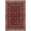 Tapis Olive2 traditionnel surteint uni bordeaux, cuivre, vert, crème et rose, lavable à la machine, antidérapant, à poils courts, pour l'intérieur et l'extérieur, adapté aux animaux domestiques, idéal pour le salon, la chambre, la salle à manger, l'entrée, le couloir ou le bureau.-1695895784