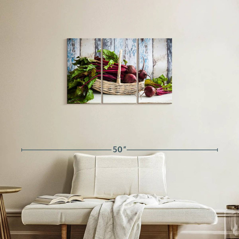 Yarlin Beetroot, 20" H x 33" W
