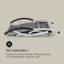147cm Long Reclining Single Chaise-62757987