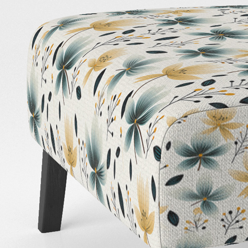 Fauteuil de chambre Teal Coastal Harmony