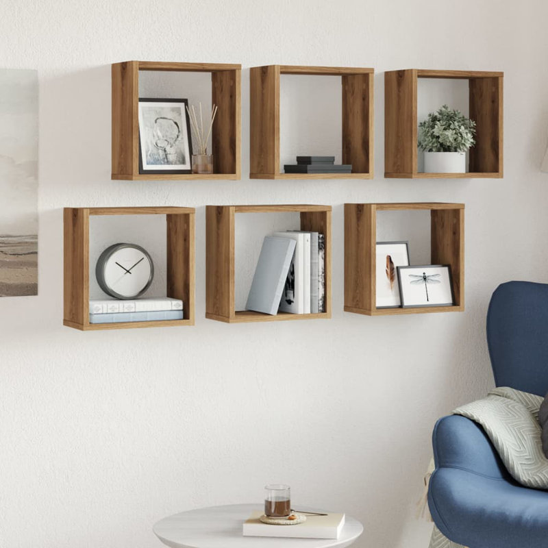 Rinda Floating Shelf, Artisan Oak