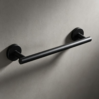 Barre à serviettes en acier inoxydable de qualité supérieure - Porte-serviettes mural robuste pour salle de bain, accessoires de bain antirouille avec capacité de poids élevée
