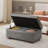 Kohen Rectangle Upholstered Storage Ottoman With Wooden Legs-1867809145