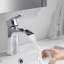 Robinet de salle de bain à un trou avec drain-59271539