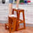 Cantrell 3 - Step Wood Lightweight Folding Step Stool-71412496
