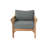 Monterey Teak Outdoor Seating Group with Cushions-94431152-124928166