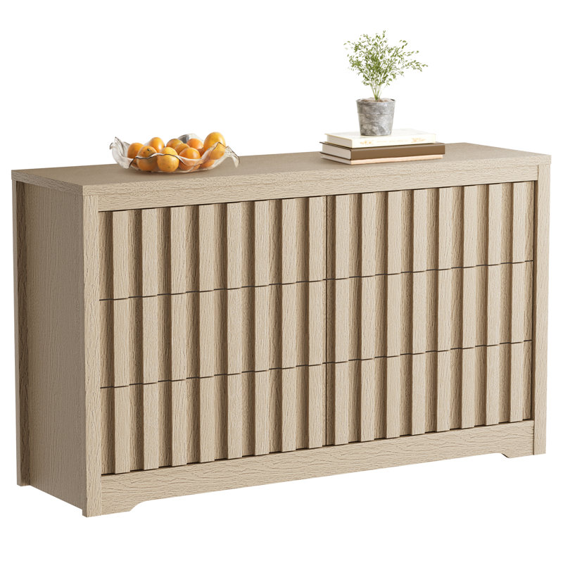 Commode en bois avec tiroirs profonds Modern