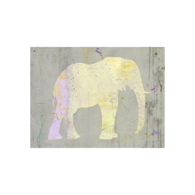 «Elephantastic» par Emma Brooks - Impression sur toile