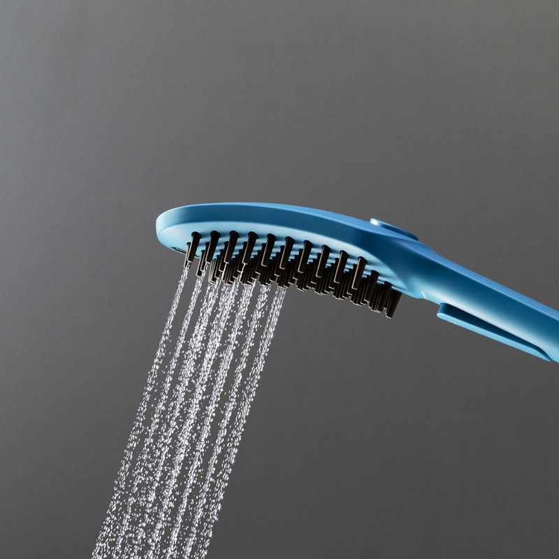 Douche pour chien Hansgrohe, 3 jets, 1,75 gal / min, Bleu ciel