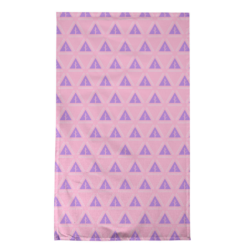 Theo Nath Tea Towel Kitchen Towel, Pink/Purple/White, Cotton Twill